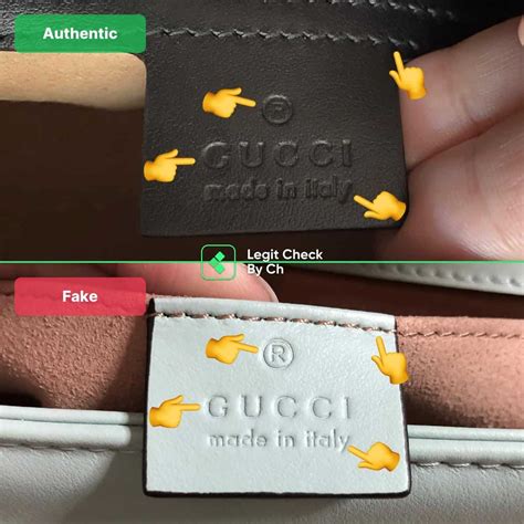 gucci bamboo fake vs real|gucci bag authenticity.